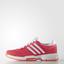 Adidas Womens Barricade Court 2.0 Tennis Shoes - Red - thumbnail image 1