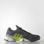 Adidas Mens Barricade 2016 Hannibal Tennis Shoes - Grey/Green - thumbnail image 1