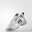Adidas Mens Barricade Classic Bounce Tennis Shoes - White/Grey - thumbnail image 5