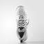 Adidas Mens Barricade Classic Bounce Tennis Shoes - White/Grey - thumbnail image 3