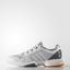 Adidas Womens SMC Barricade 2016 Tennis Shoes - White/Grey - thumbnail image 1