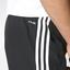 Adidas Mens Essential 3-Stripe Chelsea Shorts - Black