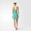 Adidas Womens Roland Garros On-Court Dress - White/Green - thumbnail image 2