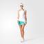 Adidas Womens Roland Garros Tank Top - White/Green - thumbnail image 6