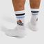 Ellesse Pullo Socks (3 Pairs) - White/Navy - thumbnail image 2