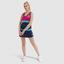 Ellesse Womens Harmony Vest Top - Pink/Navy - thumbnail image 1