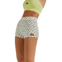 Ellesse Womens Chrissy Shorts- Off White/Light Green