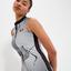 Ellesse Womens Cally Dress - Black/White - thumbnail image 3