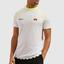 Ellesse Mens Balrino Tee - White - thumbnail image 1