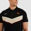 Ellesse Mens Finan Polo - Black - thumbnail image 1