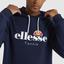 Ellesse Mens Pallonetto Hoodie - Navy - thumbnail image 4