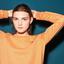 Lacoste Womens Tennis Cotton Fleece Sweatshirt - Orange Jaspe - thumbnail image 3