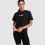 Ellesse Womens Fireball Tee - Black - thumbnail image 1