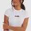 Ellesse Womens Ci Tee - White - thumbnail image 4