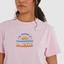 Ellesse Womens Tardi Tee - Light Pink - thumbnail image 4