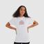 Ellesse Womens Tardi Tee - White - thumbnail image 1