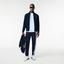 Lacoste Mens  Zippered Ripstop Tennis Sweatshirt - Navy Blue - thumbnail image 3
