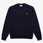 Lacoste Mens Fleece Sweatshirt - Navy Blue