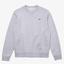 Lacoste Mens Fleece Sweatshirt - Light Grey - thumbnail image 1