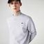 Lacoste Mens Fleece Sweatshirt - Light Grey - thumbnail image 4