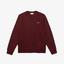 Lacoste Mens Fleece Sweatshirt - Bordeaux - thumbnail image 2