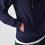 Lacoste Mens Sport Fleece Hoodie - Navy Blue - thumbnail image 5