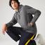 Lacoste Mens Sport Fleece Hoodie - Dark Grey - thumbnail image 2