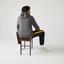 Lacoste Mens Sport Fleece Hoodie - Dark Grey - thumbnail image 4
