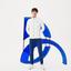 Lacoste Mens Djokovic Zip Jacket - White - thumbnail image 2