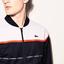 Lacoste Sport Mens Colorblock Tech Pique Zippered Jacket - White/Navy - thumbnail image 4