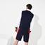 Lacoste Mens Signature Band Piqué Full Zip Sweatshirt - White - thumbnail image 2