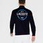 Lacoste Mens Zippered Sweatshirt - Navy - thumbnail image 3