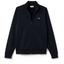 Lacoste Mens Zippered Sweatshirt - Navy - thumbnail image 1