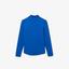 Lacoste Mens Sport High Neck Zip Fleece Sweatshirt - Blue