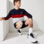 Lacoste Mens Sport Sweatshirt - Red/Navy/White - thumbnail image 3