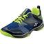 Yonex Mens SHB Power Cushion 37 Wide Badminton Shoes - Navy/Yellow - thumbnail image 1