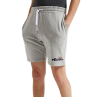 Ellesse Mens Silvan Fleece  Shorts - Grey Marl