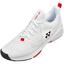 Yonex Mens Sonicage 3 Tennis Shoes - White/Red - thumbnail image 1