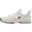 Yonex Mens Sonicage 3 Tennis Shoes - White/Red - thumbnail image 2