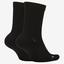 Nike Multiplier Cushioned Socks (2 Pairs) - Black - thumbnail image 2