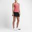 Nike Womens Slam Printed Breathe Tank Top - Ember Glow/White - thumbnail image 5