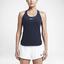 Nike Womens Dry Slam Tank Top - Navy - thumbnail image 3