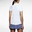 Nike Womens Sphere Short Sleeve Polo - White/Matte Silver - thumbnail image 4