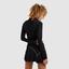 Ellesse Womens Puletti Half Zip Top - Black - thumbnail image 3