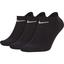 Nike Dry Lightweight No-Show Socks (3 Pairs) - Black - thumbnail image 1