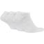 Nike Dry Lightweight No-Show Socks (3 Pairs) - White - thumbnail image 2