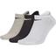 Nike Dry Lightweight No-Show Socks (3 Pairs) - Grey/White/Black - thumbnail image 1