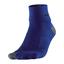 Nike Elite Cushion Quarter Running Socks (1 Pair) - Hyper Blue - thumbnail image 1