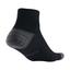 Nike Elite Cushion Quarter Running Socks (1 Pair) - Black