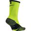 Nike Elite Crew Tennis Socks (1 Pair) - Volt/Black - thumbnail image 2